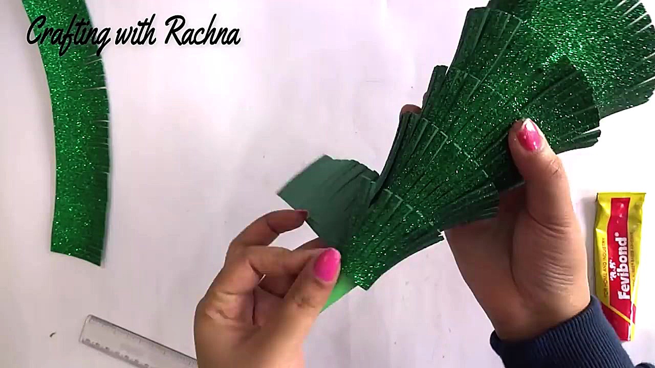 ساخت درخت کریسمس مقوایی