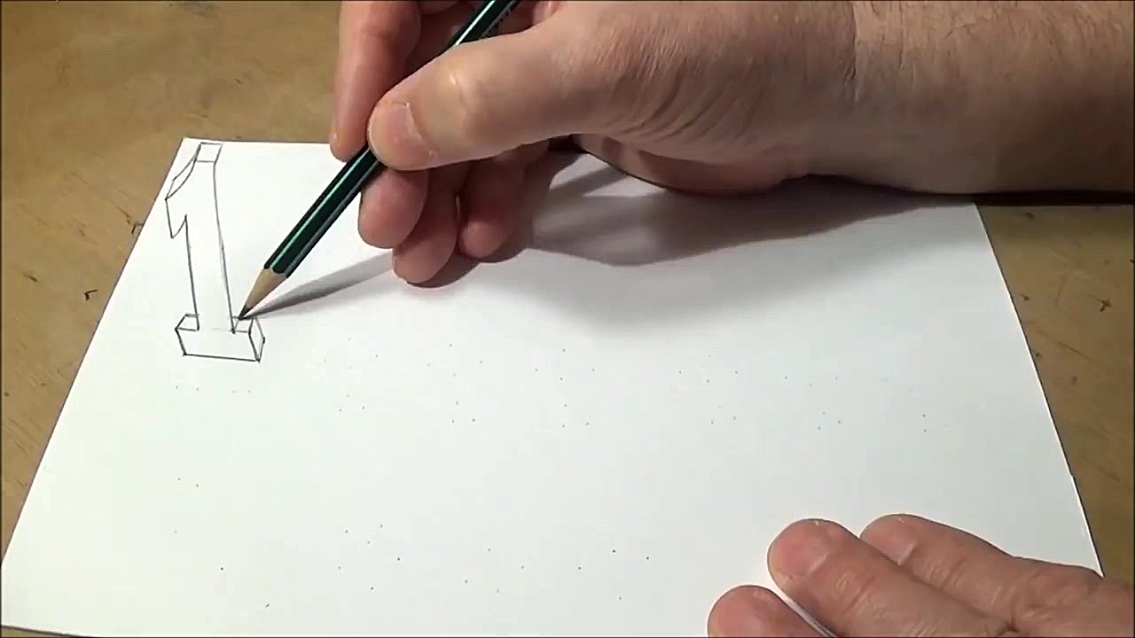 1000000 Subscribers! - Thank You! - Drawing 3D Numbers One Millions