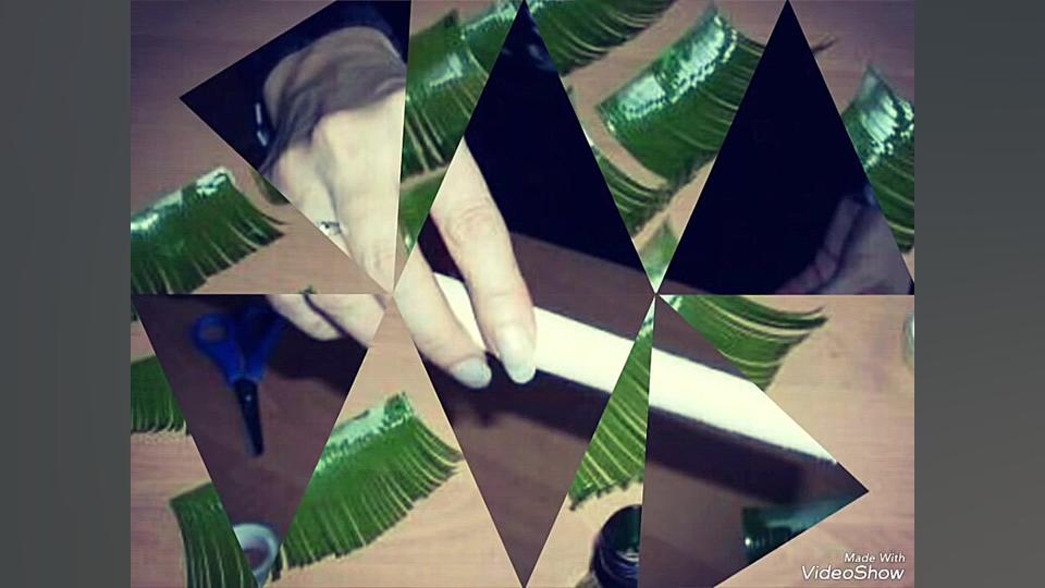 ساخت درخت کریسمس با بطری نوشاب...