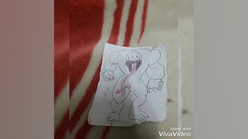 نقاشی من از ونوم و کارنیج