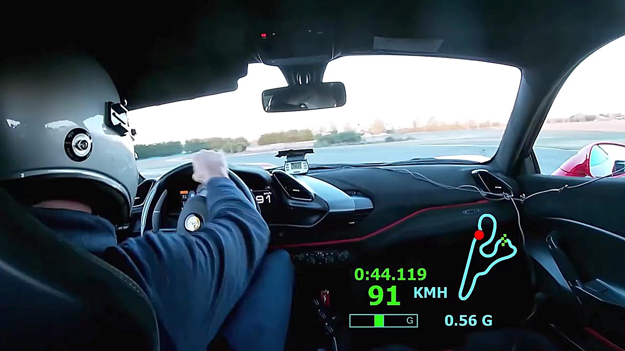 فراری 488 پیستا در مگنی کورس