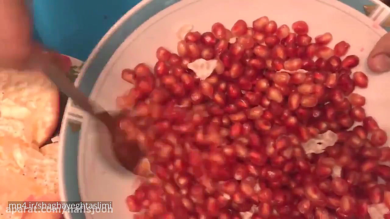 نحوه تزیین انار برای شب یلدا