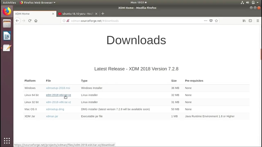 How to install Xtreme Download Manager (XDM) on Ubuntu 18.04