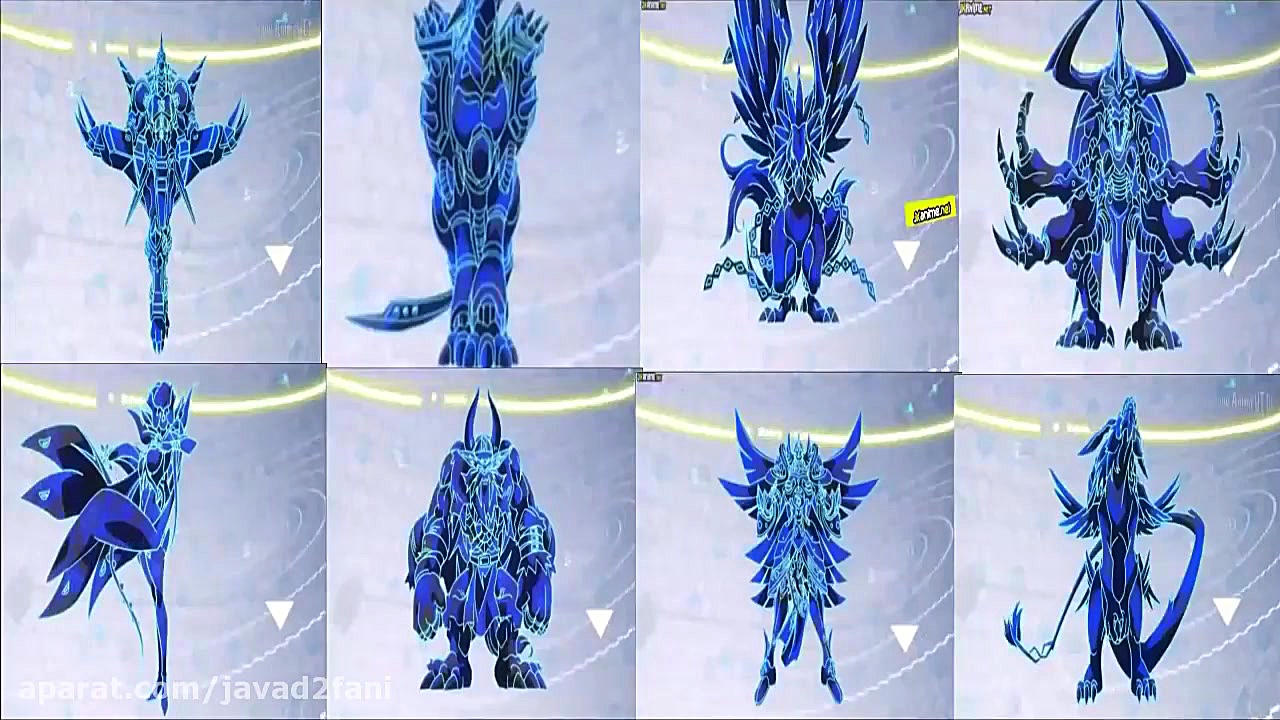 تبدیل نهایی دیجیمون ها در ماجر...