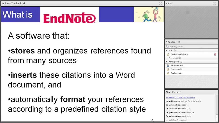 آموزش نرم افزار Endnote 8