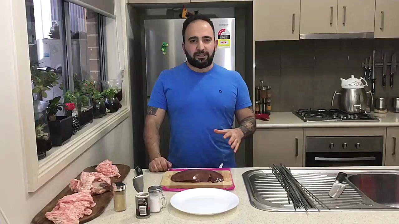 اموزش خوشمزه ترين كباب جگر (جگ...