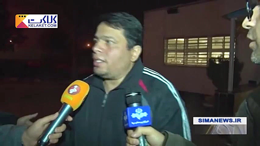 لحظاتی پیش از اعدام حمیدرضا با...