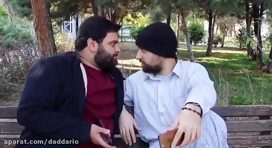 دوستی خنده دار پدر و پسری!!