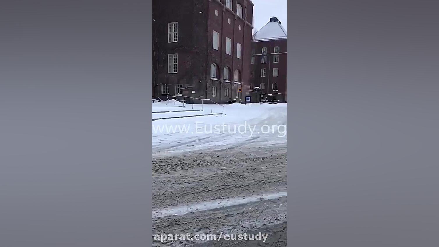 گشتی در دانشگاه KTH سوئد قسمت...