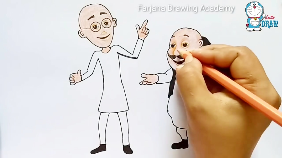 Motu Patlu | Cartoon Drawing | Asad... - Asad Afridi Arts | Facebook