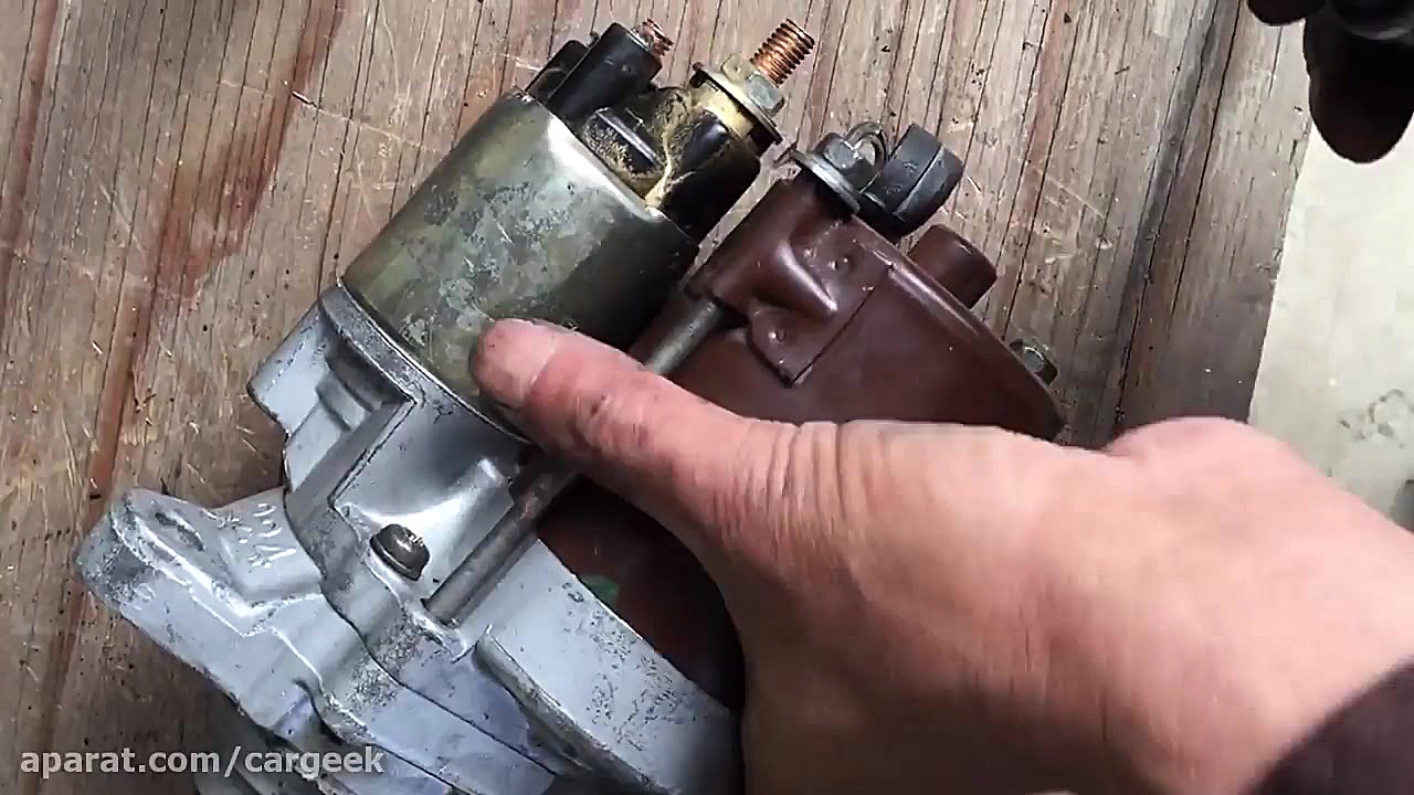 باز و بست قطعه استارت خودرو