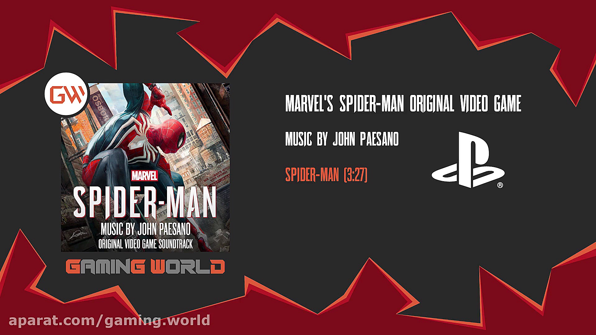 موسیقی متن از بازی Spider Man...