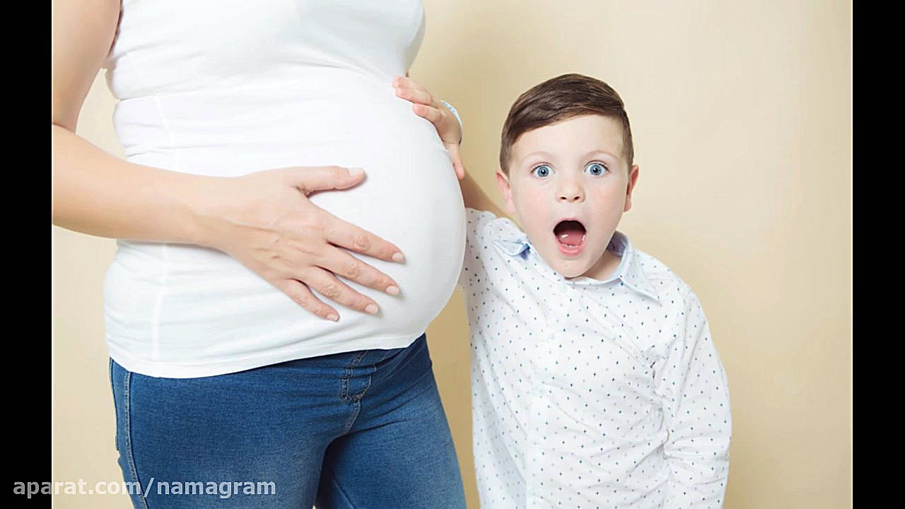 ژست عکس بارداری خارجی
