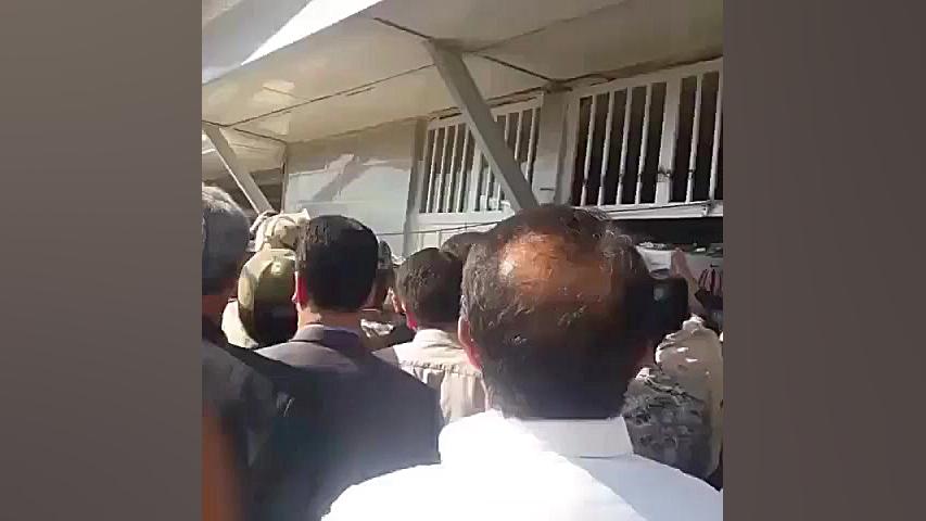 مراسم تشییع خلبان شهید منوچهر...