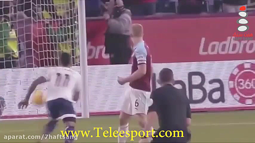 پیروزی پر گل اورتون مقابل برنل...