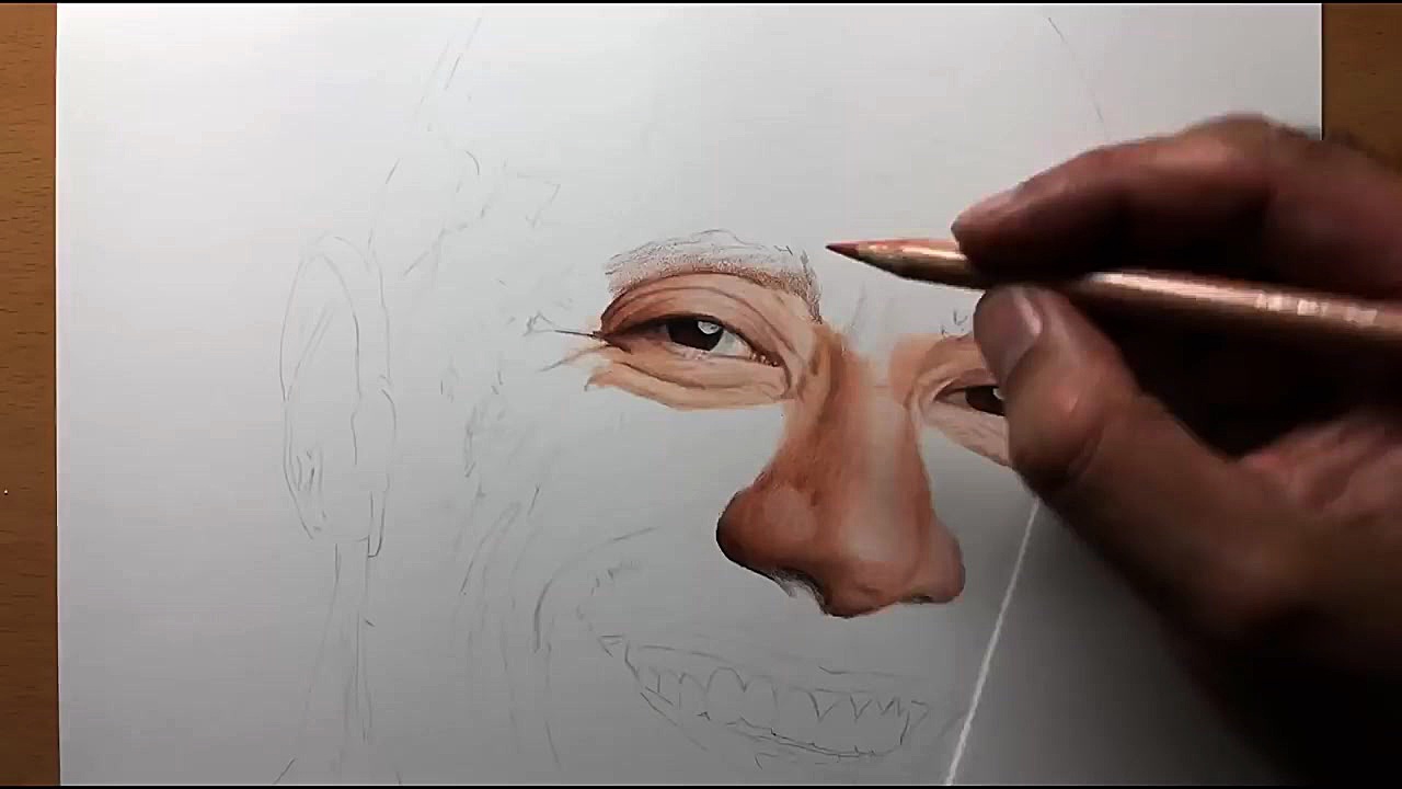 Drawing The Rock (Dwayne Johns...