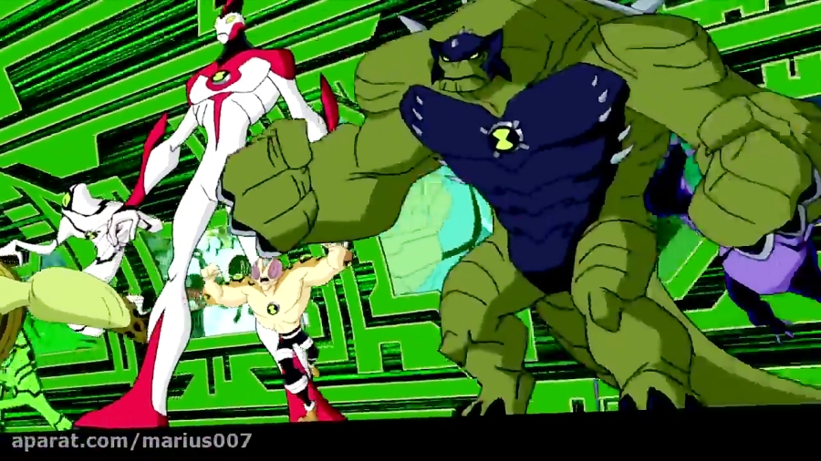 کارتون زیبای بن تن بیگانه تمام...