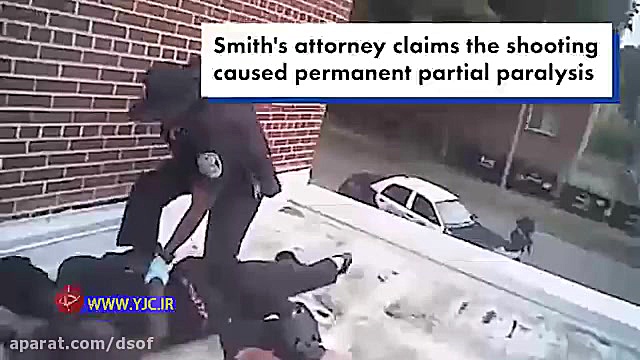 به رگبار بستن جوان سیاه پوستی...