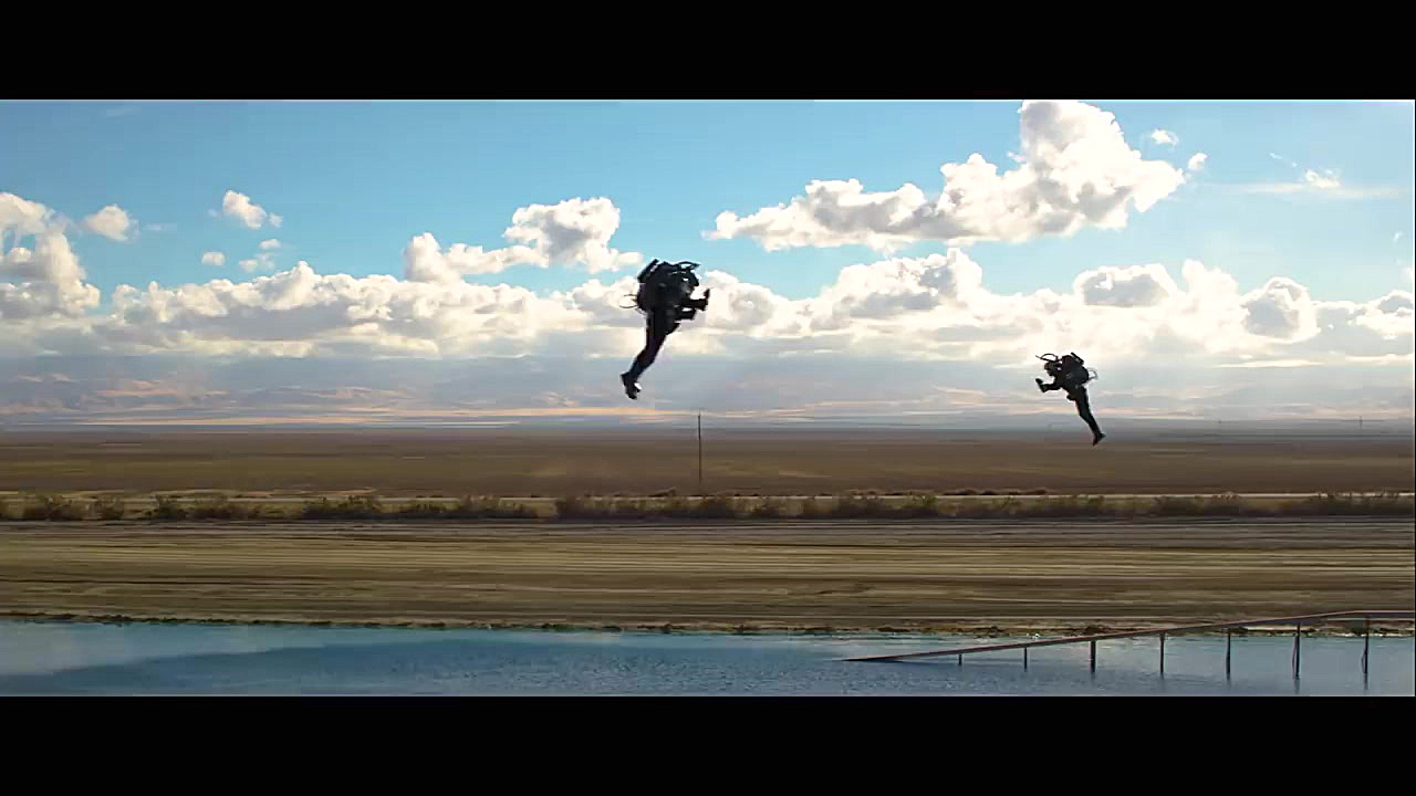 آزمایش جت پک های شخصی