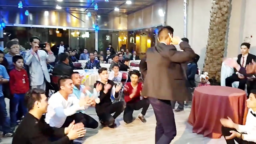 رقص شاد بندری مجلسی افغانهای مقیم