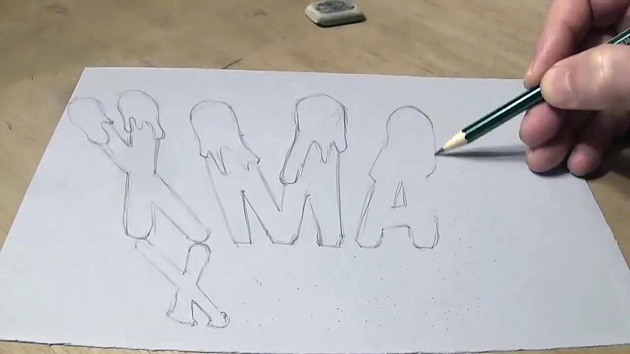 Merry Christmas  Drawing Lette...