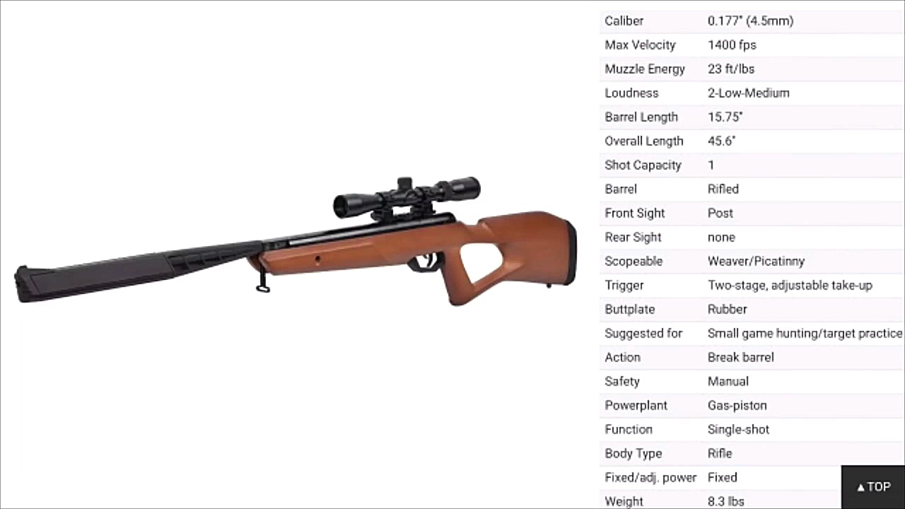 بهترین تفنگ های بادی