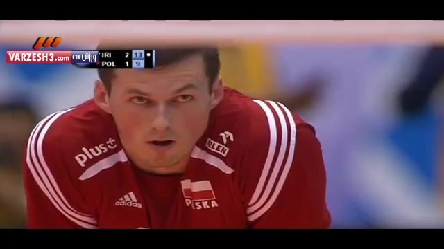 بازی اول والیبال ایران با لهست...