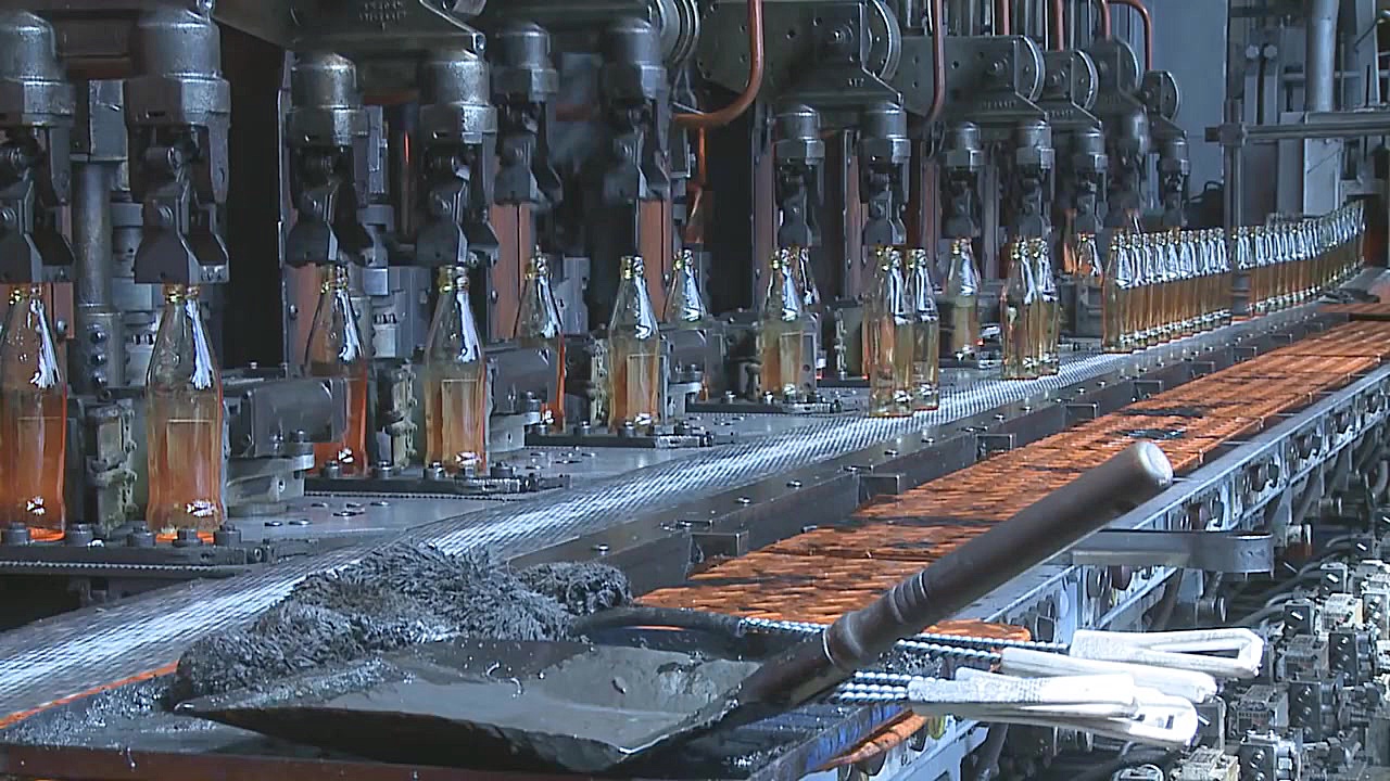 بطری شیشه ای چه طور ساخته می ش...