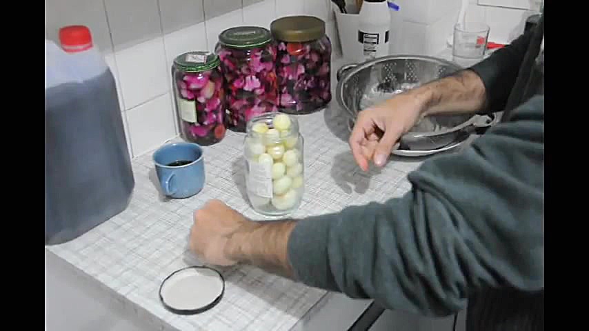 آموزش انداختن ترشی پیاز