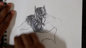 Sketching Black Panther Pencil...