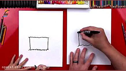 آموزش نقاشی خوردنی ها به کودکا...