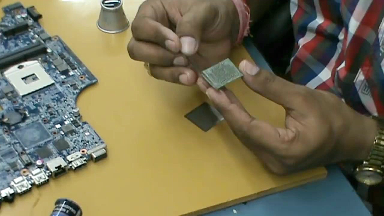 آموزش تعمیر CPU لپتاپ !