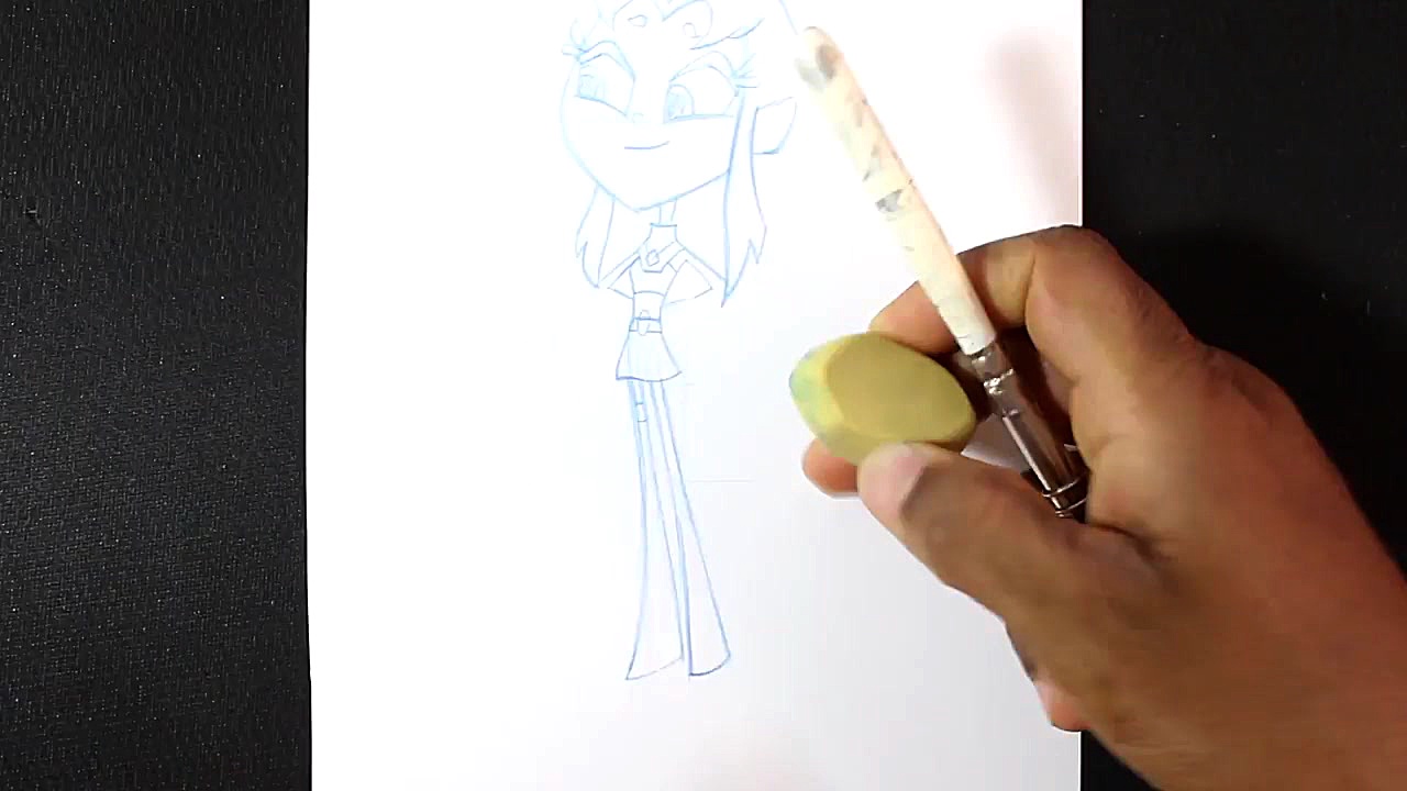 Drawing Starfire  Teen Titans...