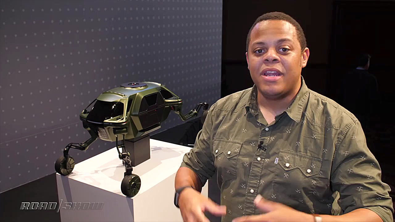 ربات خزنده هیوندای در CES 2019