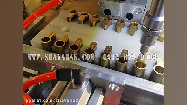 حکاکی مغزی قفل توسط دستگاه حکا...