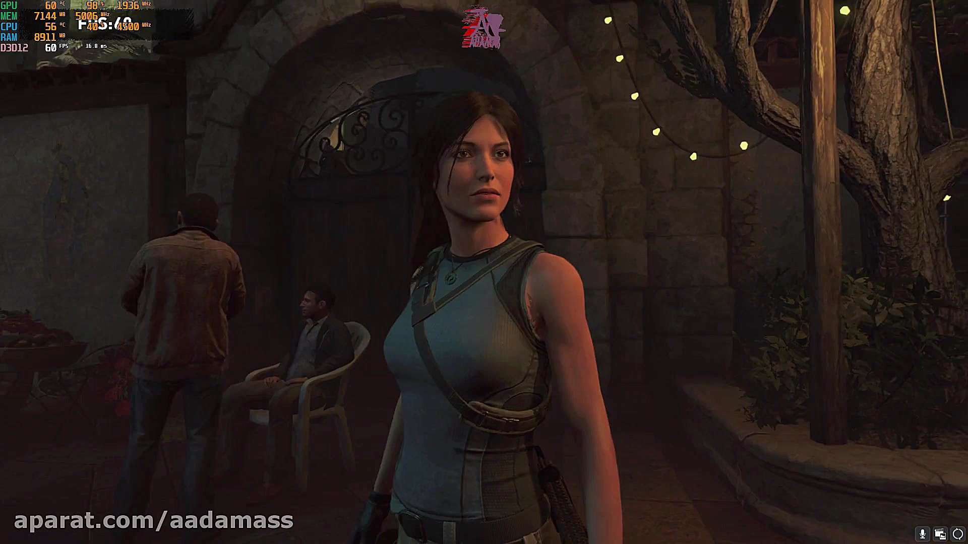 بنچمارک داخل بازی تام رایدر Sh...