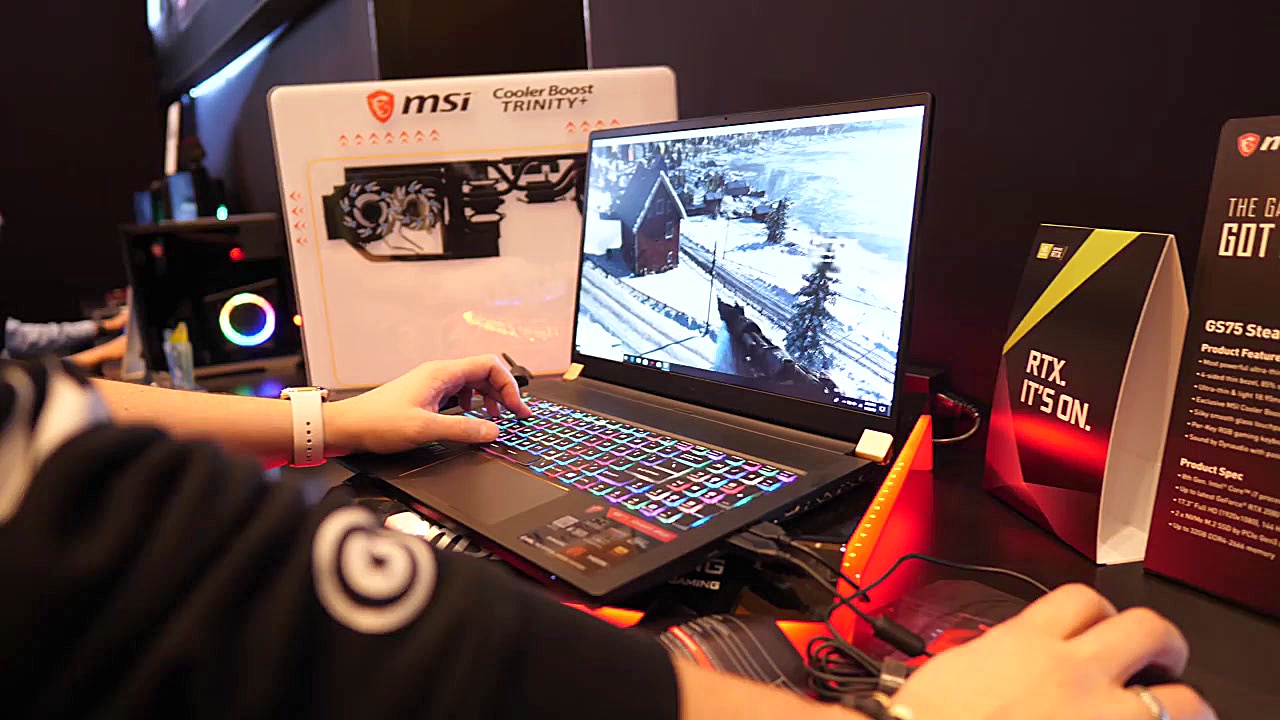 لپ تاپ گیمینگ جدید از MSI RTX