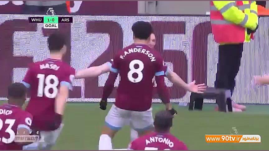 خلاصه لیگ برتر: وستهام 1 0 آرس...