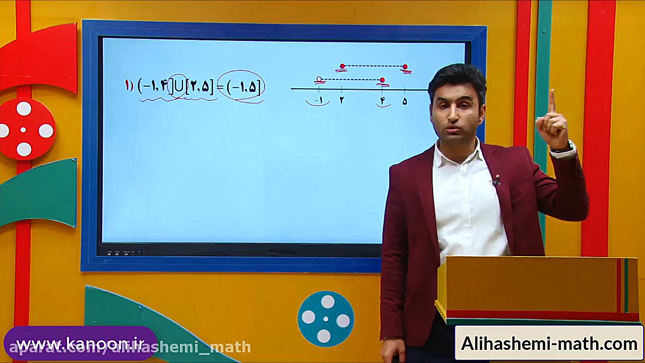 ریاضی نهم  تدریس بازه در نامعا...