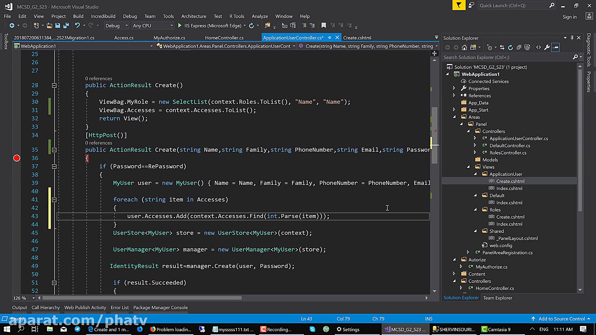 برنامه نویسی Asp.net MVC پارت...