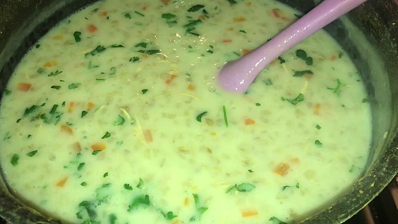 طرز تهيه سوپ شير رستورانی