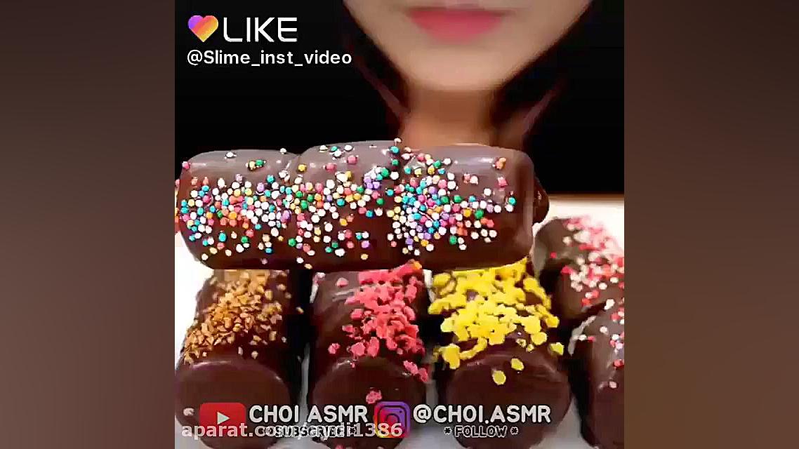 چالش خوردن شکلات