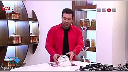 سالاد انار و پرتقال