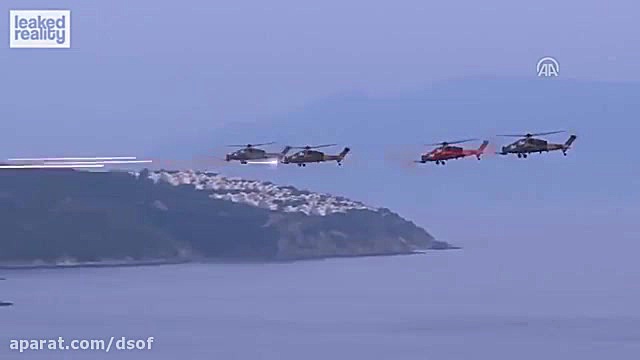 پرتاب رسام توسط بالگردهای تهاج...