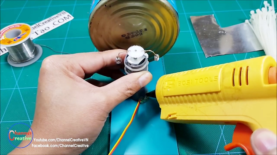 How to make a Simple Door Alarm Using 3V DC Motor