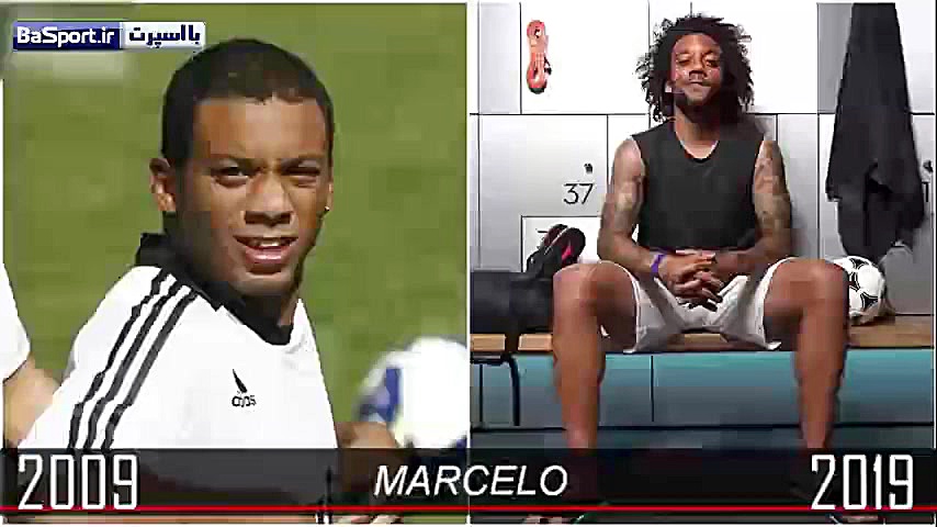 چالش تغییر چهره 10 ساله بازیکن...