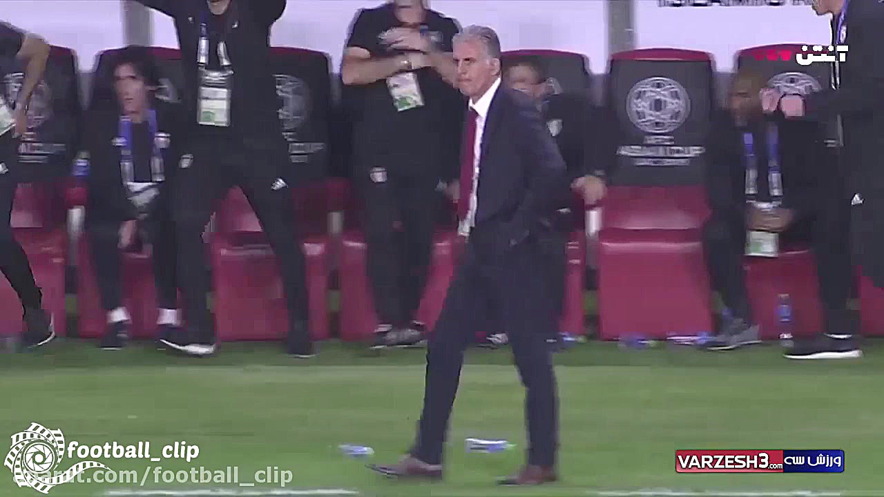 گل کریم انصاری فر به چین (foot...