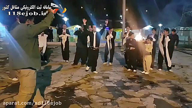 گروه رقص کردی هلپرکه در کرمانش...