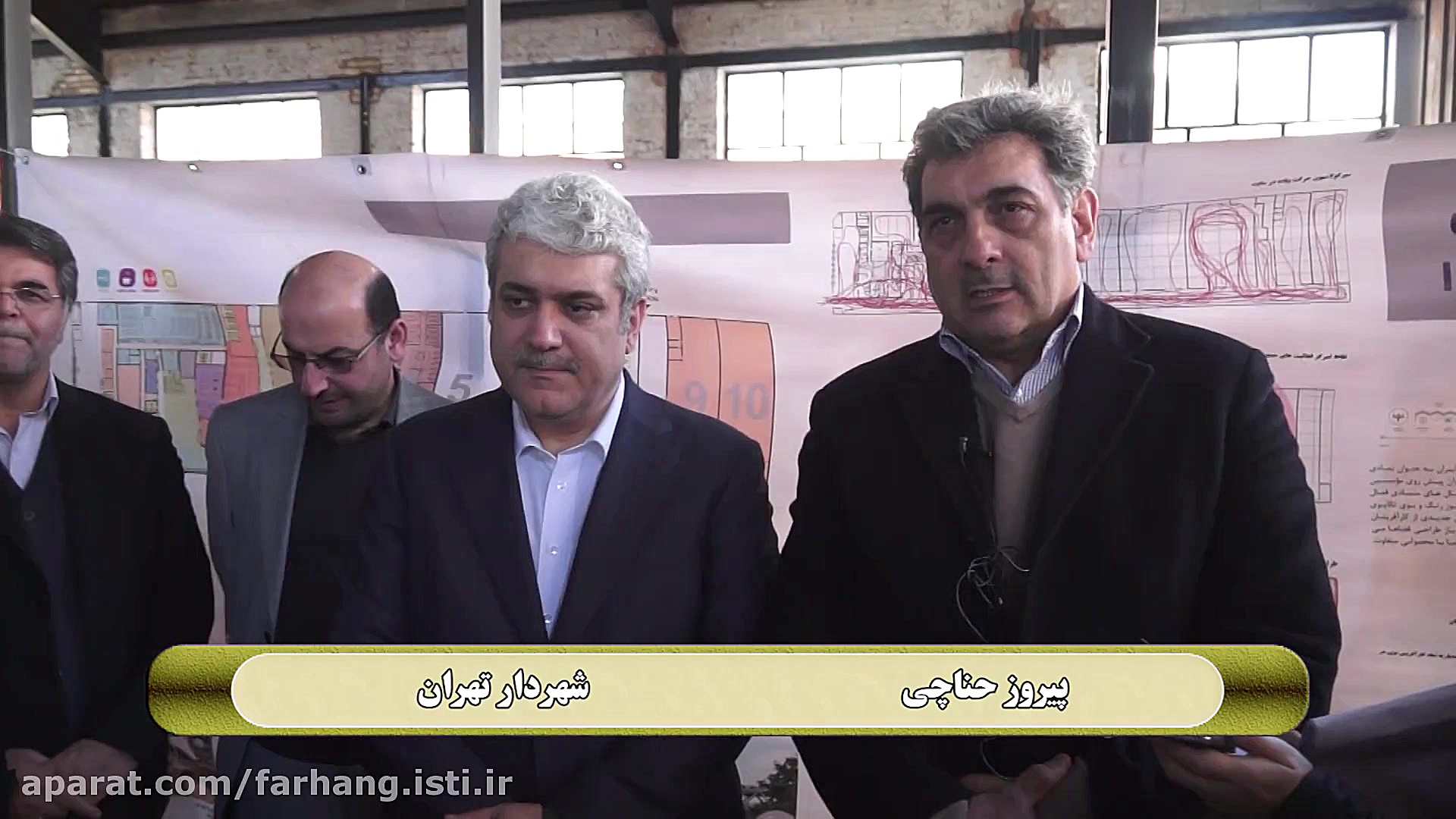 بازدید دکتر ستاری و شهردار تهر...