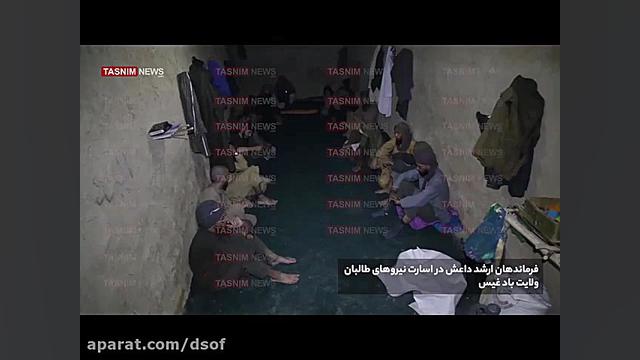 اسارت افراد گروه تروریستی داعش...